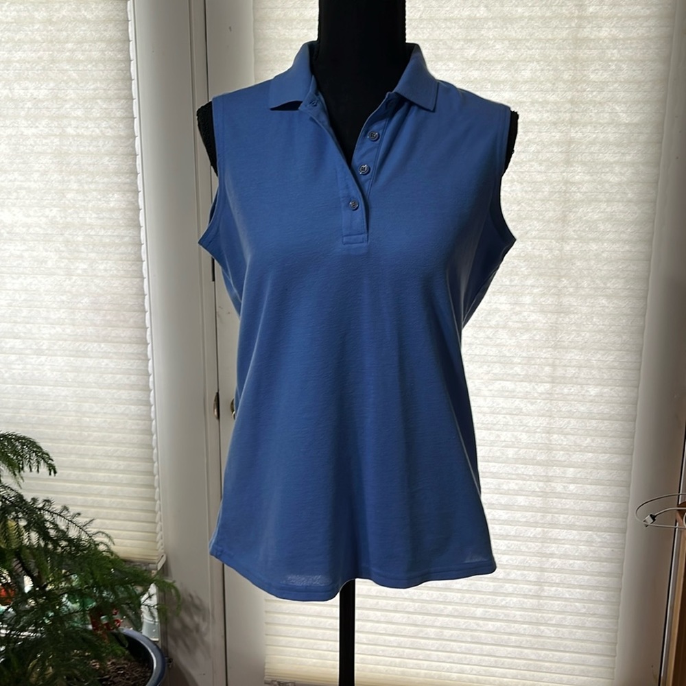 Light blue Joe’s polo tank Medium